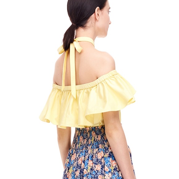 NWT Rebecca Taylor Bare Shoulder Halter Top 🥰 - Picture 2 of 9